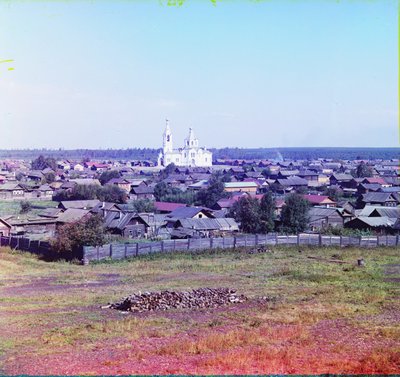 Ekaterinburg donde, en 1918, el Zar y su familia fueron fusilados, 1905-1915 de Sergey Prokudin Gorsky